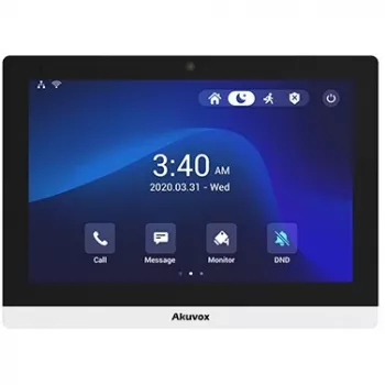 Accesorio para portero automático Akuvox C319S negro montaje en pared pantalla de 10 pulgadas