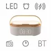Radio reloj digital MANTA RDI920 Verona con sintonizador FM y despertador