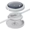 Cable de carga rápida 3en1 Baseus Free2Draw USB-C a USB-C/Lightning/Micro 100W, 1,1m (blanco)