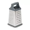 Rallador manual de alimentos Jata HRAL3248 – rallador de 4 caras con recipiente