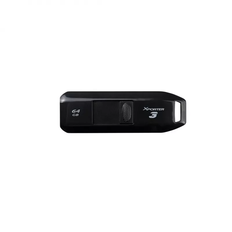 Memoria flash USB PATRIOT Xporter 64 GB USB Type-A 3.2 Gen 1 (deslizante, negro, 80 MB/s)