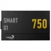 Fuente de alimentación AEROCOOL Smart G1 750W, 80 PLUS Gold, ATX 3.1, PCIe 5.1, negra