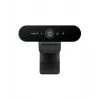 Logitech BRIO 4K Ultra HD Pro webcam 960-001106, 4096x2160, HDR, RightLight 3, zoom digital 5x, autoenfoque, USB 3.0 (USB-C), negra