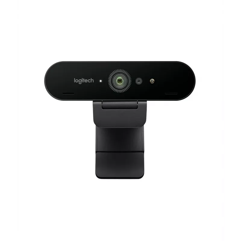 Logitech BRIO 4K Ultra HD Pro webcam 960-001106, 4096x2160, HDR, RightLight 3, zoom digital 5x, autoenfoque, USB 3.0 (USB-C), negra