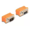 Adaptador DeLOCK D-Sub 9 CAN-Bus con resistencia de 120 ohmios naranja