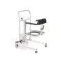 Silla de ruedas sanitaria MDH BMW02 — silla sanitaria ligera plegable para adultos, estructura portátil