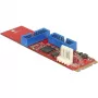 Delock convertidor M.2 Key B+M conector macho > 2 x USB 3.0 regleta de pines - adaptador USB - tarjeta M.2 - USB 3.0 (interno) x 2 (62843)