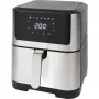 ProfiCook PC-FR 1269 H freidora de aire caliente, 8 l, 1800 W, 80-200 °C, acero inoxidable/negro