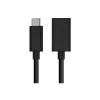 Belkin adaptador USB 3.0 de USB-C a USB-A, 5 Gbps, negro