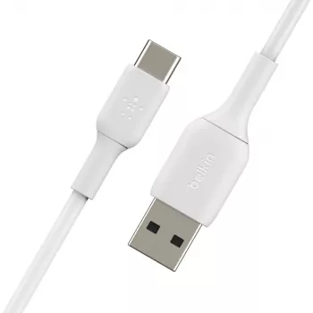 Cable USB Belkin CAB001BT3MWH 3 m USB-A USB-C blanco