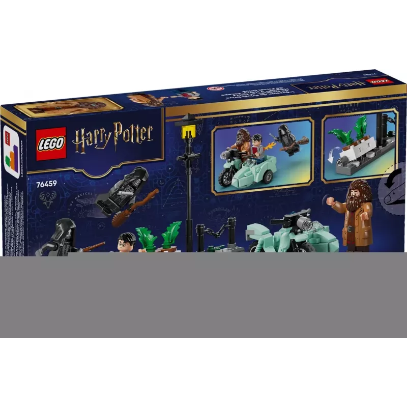 LEGO HARRY POTTER 76459 Hagrid y la huida de Harry de Privet Drive
