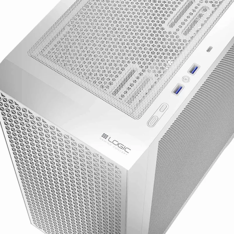 Logic DART PRO MIDI USB-C caja de PC blanca