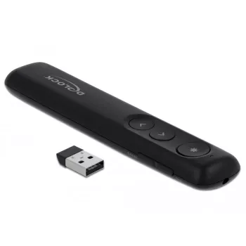Presentador láser DeLOCK USB 64092 negro