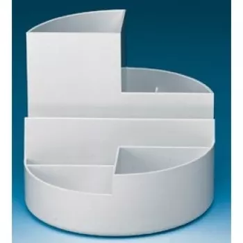 MAUL Caja redonda. Portalápices blanco (4117602)