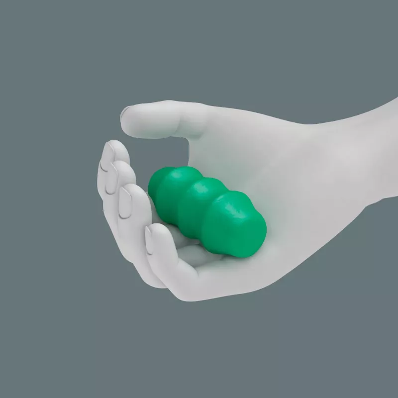 Wera 393 S portapuntas extrafino con vástago flexible (05028161001)
