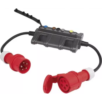 Adaptador de medición VOLTCRAFT [conector macho CEE - conector hembra CEE] DLA-3L 16 (DLA-3L 16)
