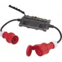 Adaptador de medición VOLTCRAFT [conector macho CEE - conector hembra CEE] DLA-3L 16 (DLA-3L 16)