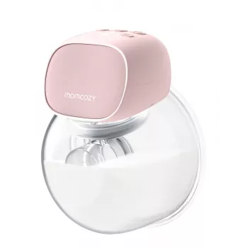 Momcozy S9 Pro sacaleches eléctrico doble rosa, 180 ml