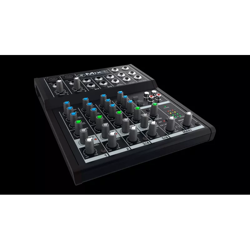 Mackie Mix8 mezclador de 8 canales, 20–30000 Hz, negro