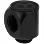 Thermal Grizzly DeltaMate Rotary 90° – conector de refrigeración líquida, negro, 1 ud. (TG-DM-FIT-0003)