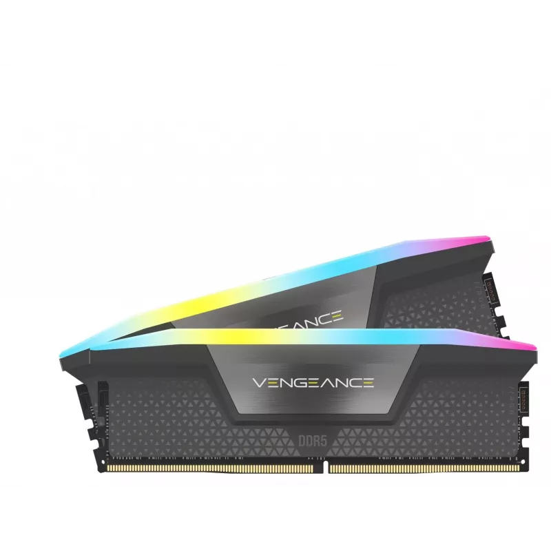 CORSAIR VENGEANCE RGB DDR5 32GB (2x16GB) 6000 MT/s CL38 Kit de memoria