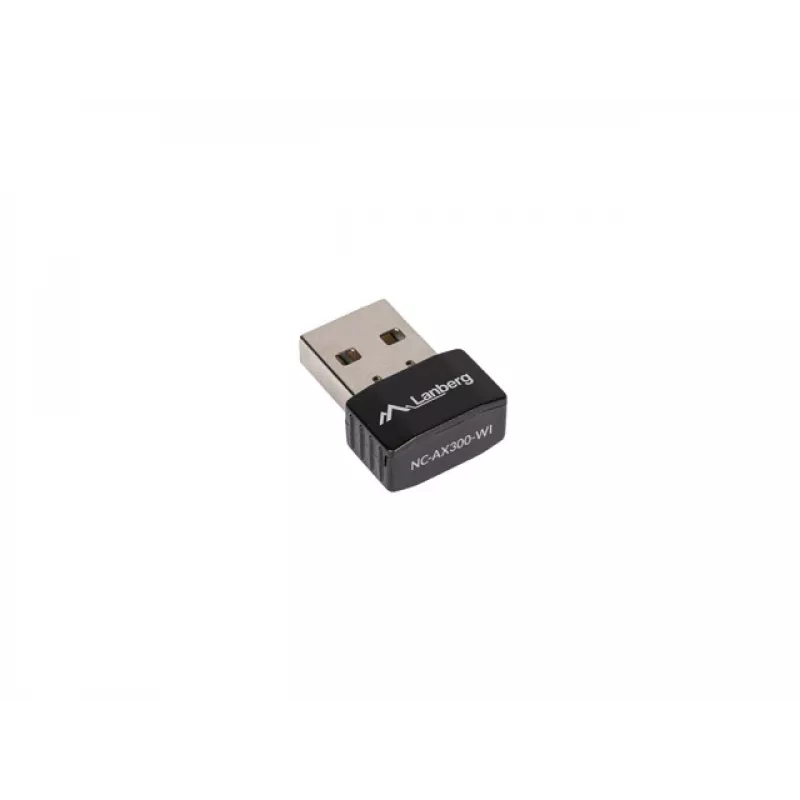 Adaptador USB Lanberg Tarjeta WLAN, NC-AX300-WI AX300