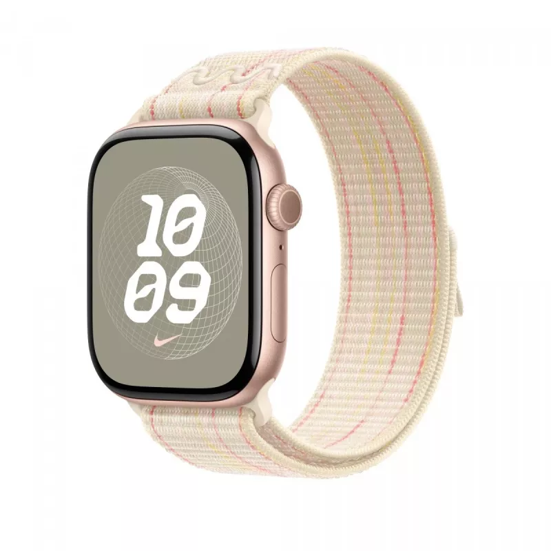 Starlight/rosa Nike Sport Loop 46 mm