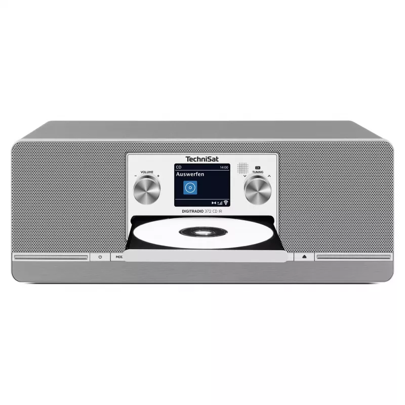 TechniSat DIGITRADIO 372 CD IR Internet analógico y digital antracita, plata