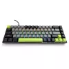 Teclado mecánico MEDIA-TECH MT1260 Red Core MX60, factor de forma 60%, interruptores CHERRY MX Red, iluminación RGB, USB, verde