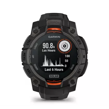 Garmin Instinct® 3 – 45 mm, reloj solar Negro