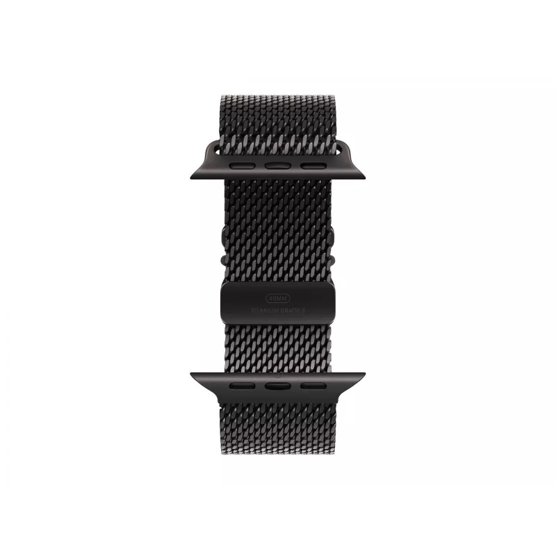 Apple Watch Ultra 2 GPS + Cellular 49mm carcasa de titanio negro con correa Milanesa de titanio negro - M