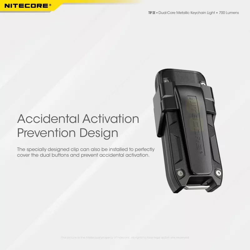Linterna de mano LED Nitecore TIP SE Negra