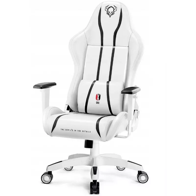 Silla gaming Diablo X-ONE 2.0 normal blanca y negra