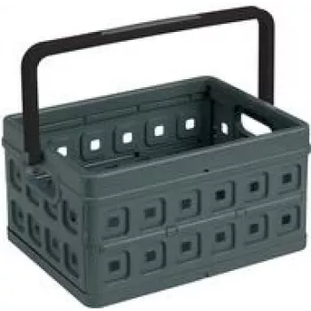 helit the flap-line caja plegable 24,0 l antracita 44,0 x 31,5 x 21,0 cm (H6180588)