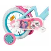 Bicicleta infantil Toimsa TOI1497 rueda de 14 pulgadas, temática My Little Pony, para 4–6 años, 4 ruedas, frenos de llanta delantero/trasero