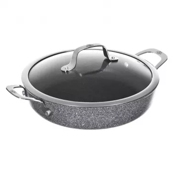 Sartén de inducción con 2 asas BALLARINI Salina Granitium 24 cm 75002-811-0