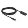 Cable USB DeLOCK 80028 5 m USB-C negro