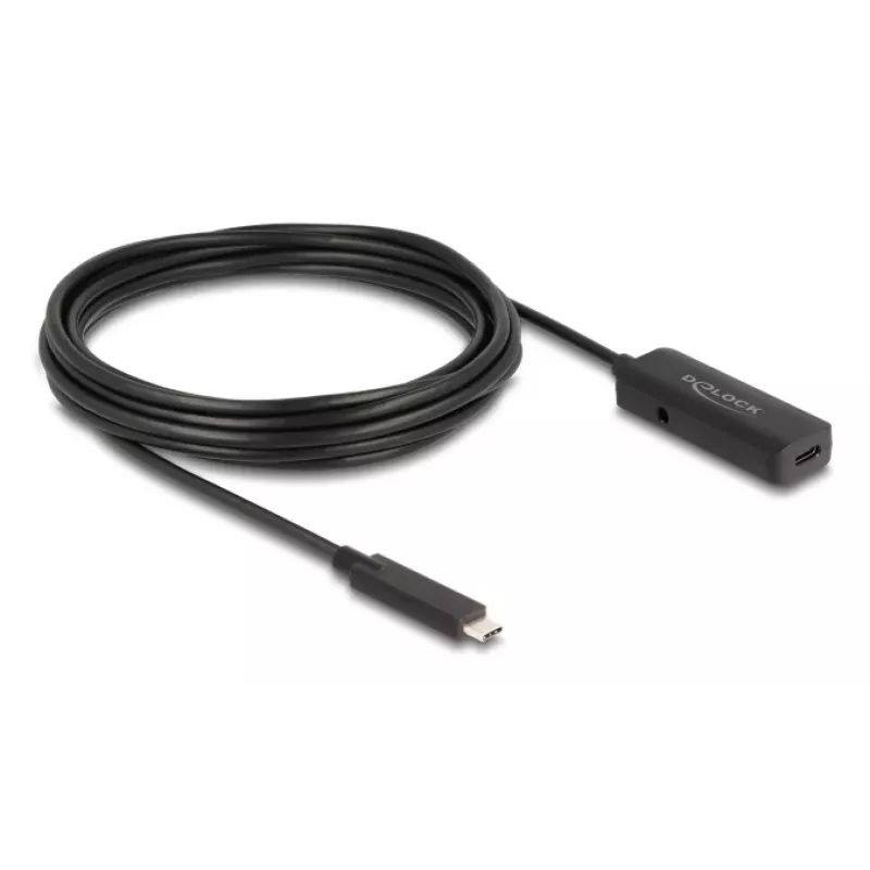 Cable USB DeLOCK 80028 5 m USB-C negro
