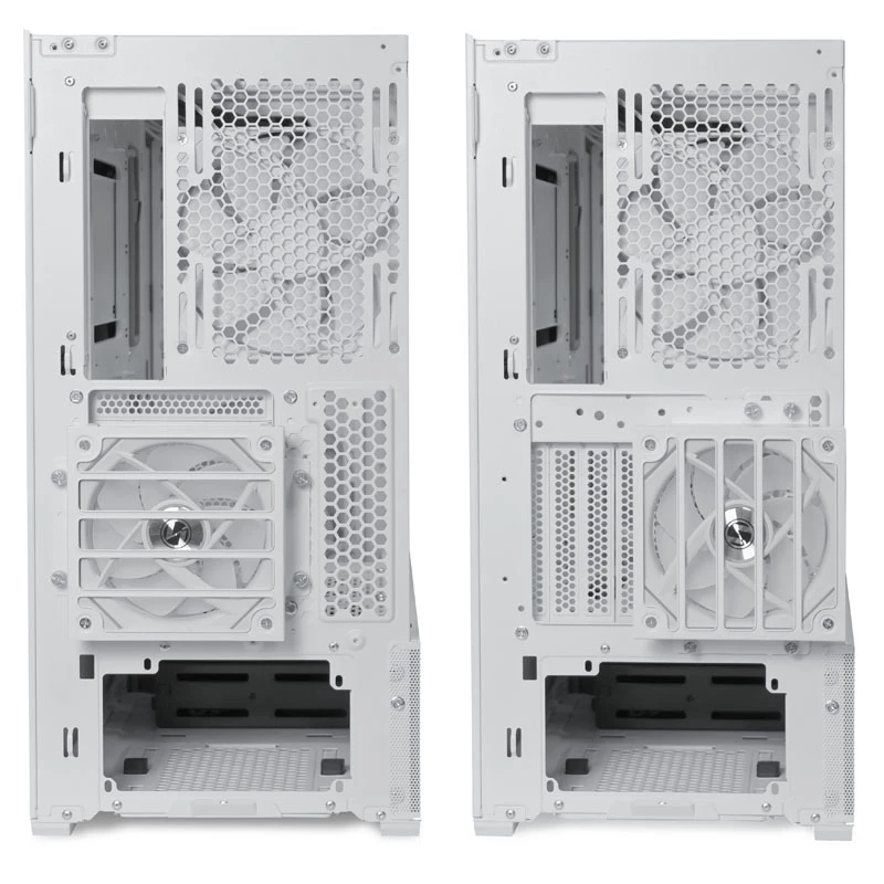 Lian Li Lancool 216 torre Midi transparente, blanco