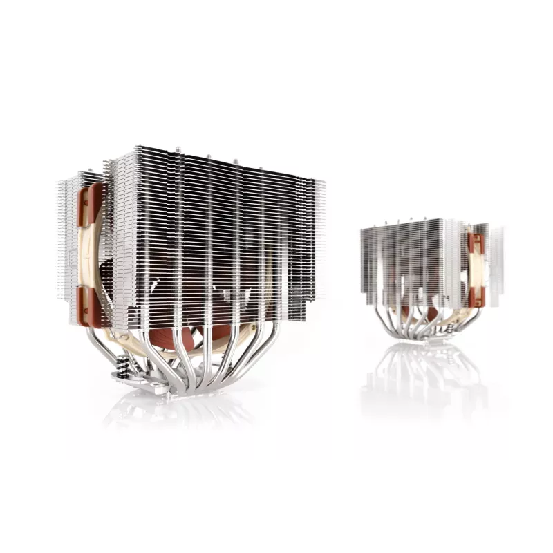 Noctua NH-D15S Sistema de refrigeración para PC Disipador de procesador 14 cm Cobre, Metálico
