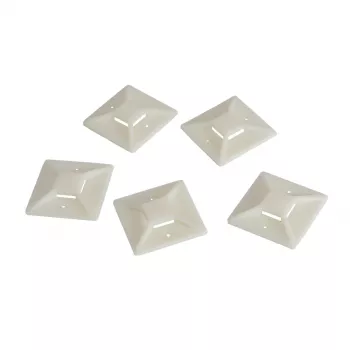 Soportes para bridas LogiLink, base adhesiva de 40 x 40 mm para bridas, alojamiento para bridas: 14,3 x 2,7 - 1 ud. (KAB0045)