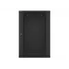 Armario rack de pared LANBERG WF01-6618-10B, 18U, 600×600×907 mm, negro, 60 kg
