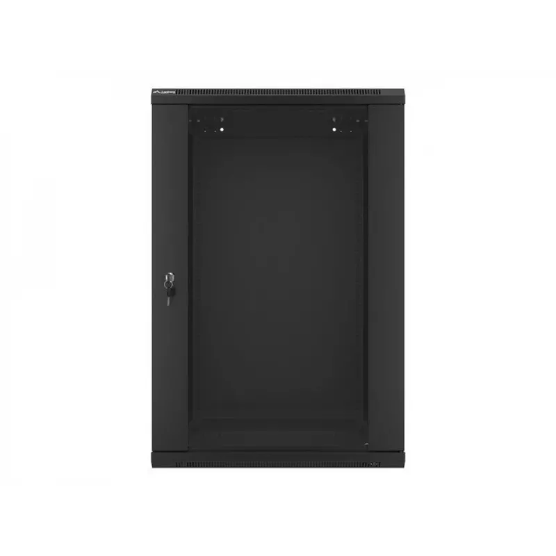 Armario rack de pared LANBERG WF01-6618-10B, 18U, 600×600×907 mm, negro, 60 kg