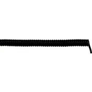 LAPP 73220254 Cable espiral UNITRONIC® SPIRAL 500 mm / 2000 mm 4 x 0,25 mm² negro 1 ud. (73220254)