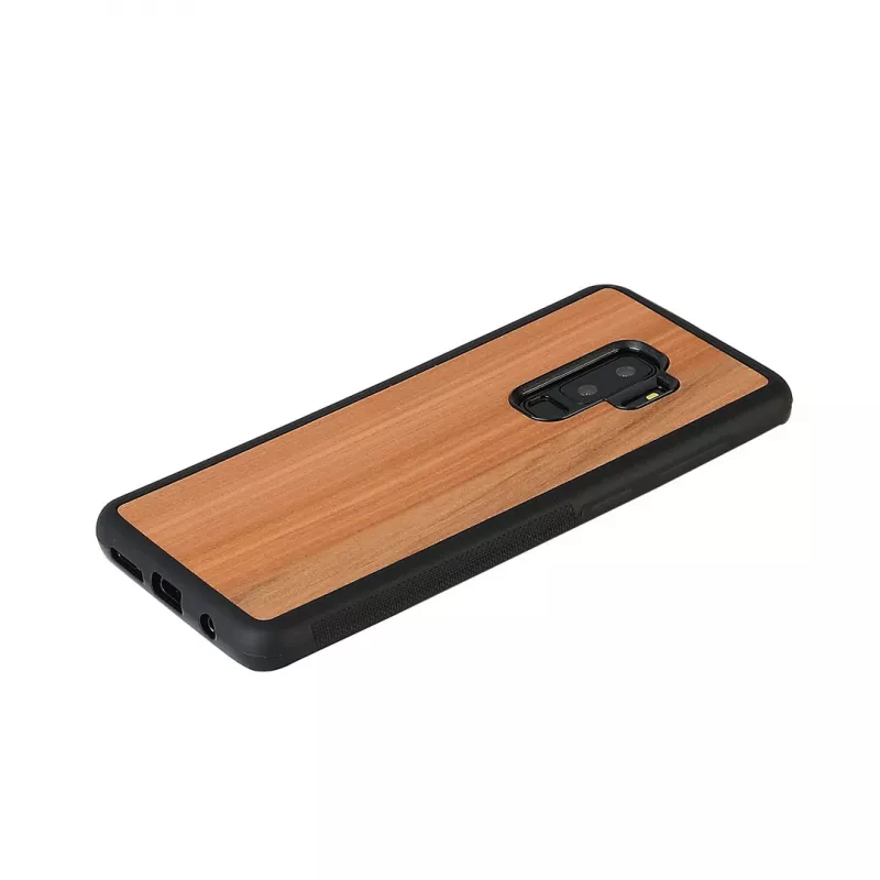 Funda para smartphone Man and Wood para Samsung Galaxy S9 Plus — Cappuccino negro