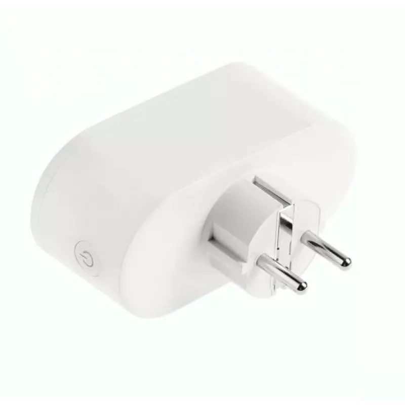 Tellur WiFi AC doble enchufe, medición de consumo energético, 16A, 2400W