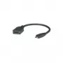 ROLINE Cable HDMI High Speed con Ethernet, HDMI BU - Micro HDMI ST 0,15m (11.04.5584)