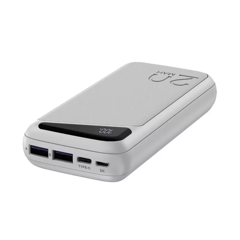 Batería externa portátil Navitel PWR20 MX BLANCO 20000 mAh