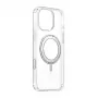 Funda magnética Baseus SkyRing 360° para iPhone 16 Pro – transparente, anillo magnético 360°