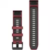 Correa Garmin QuickFit 010-13392-06 Graphite Roja